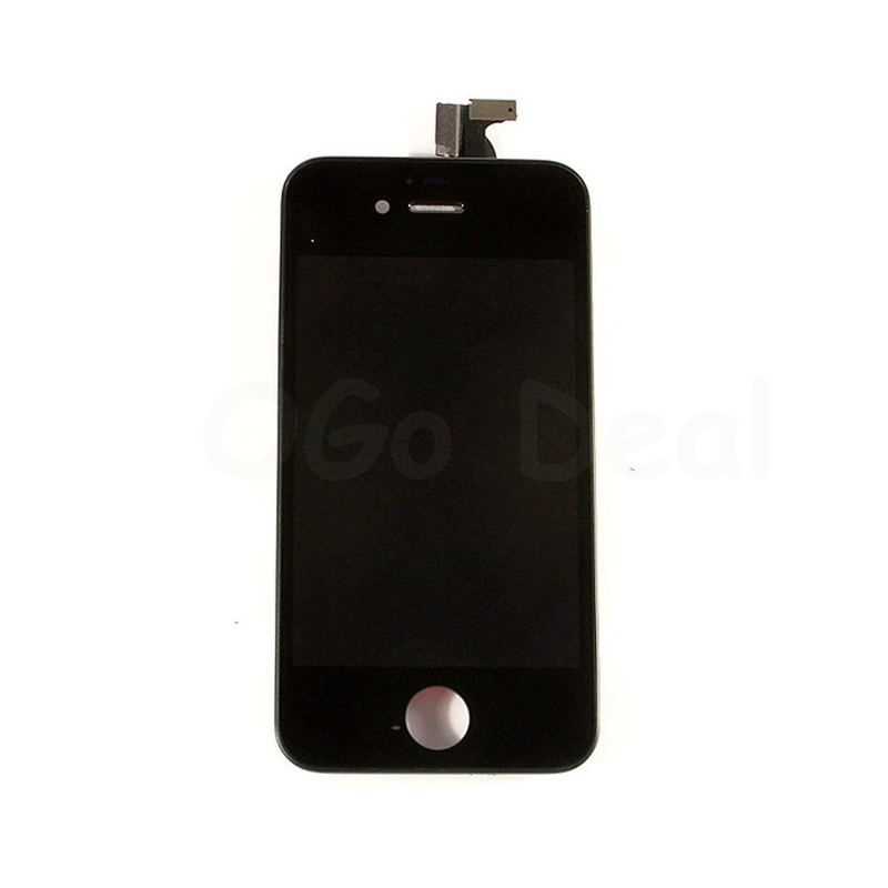 Illustration for article titled For Apple iPhone 4S Digitizer and LCD Screen Assembly with Frame Replacement - Black